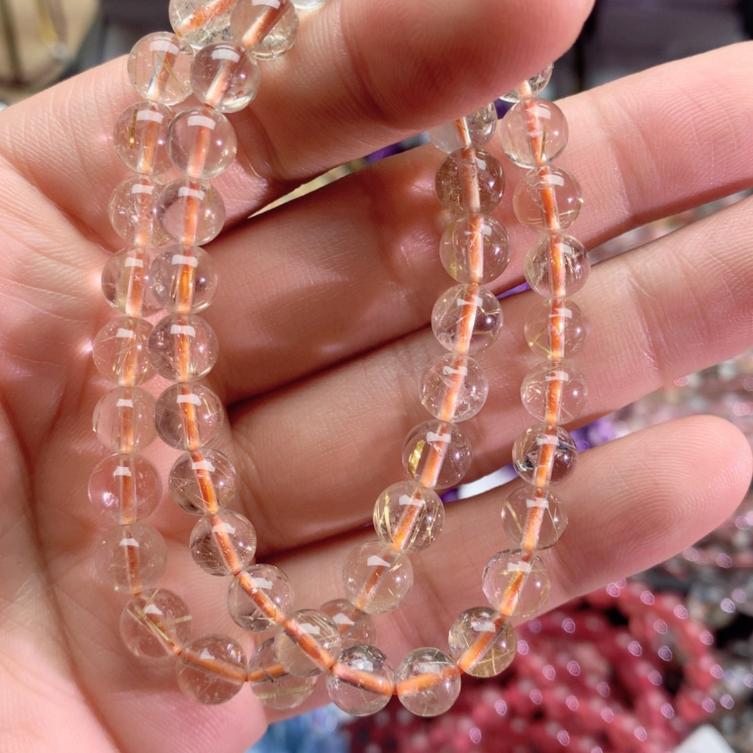 发晶手链未镶嵌发晶7