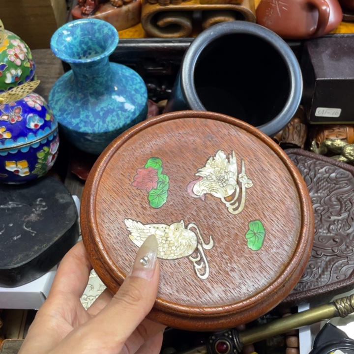 紫檀木类端景台木