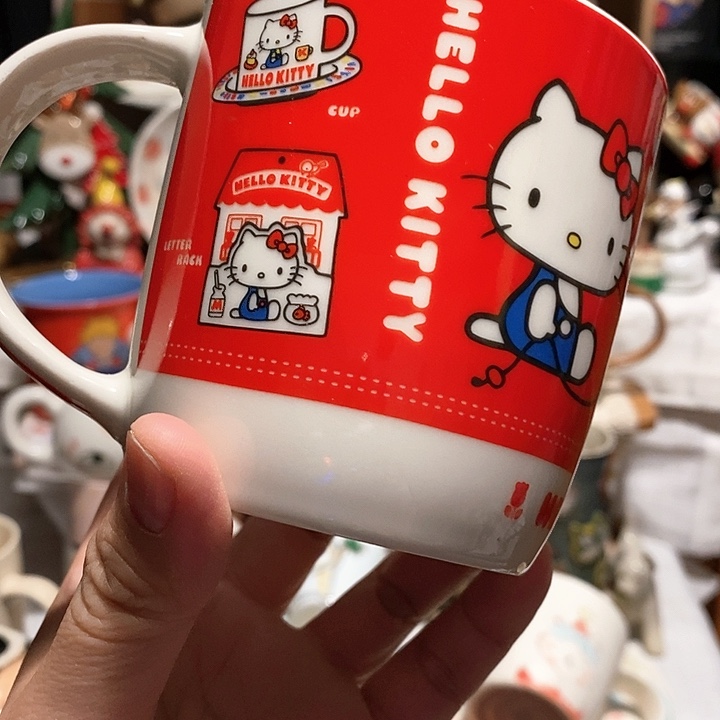 君***三丽鸥凯蒂猫马克杯