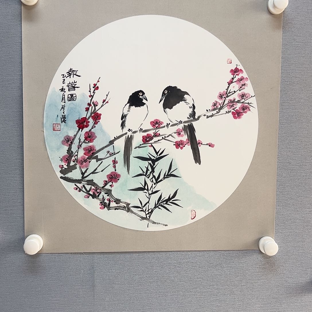 国画亲笔手绘原创作品