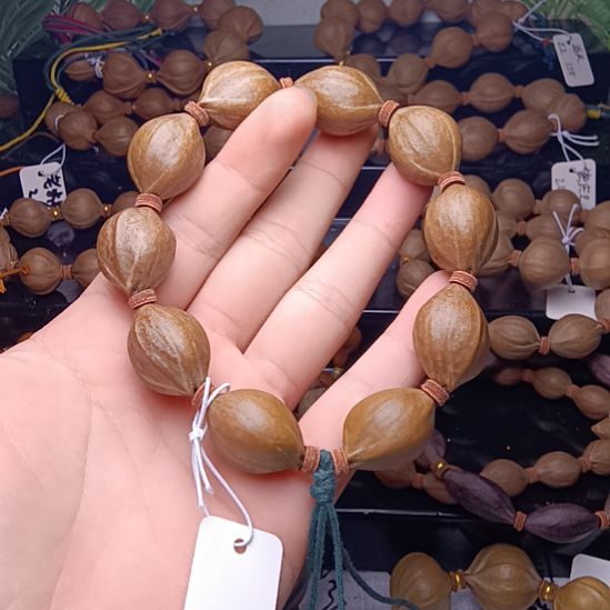 刚***好手串/手链橄榄核橄榄核三花铁蒜手串