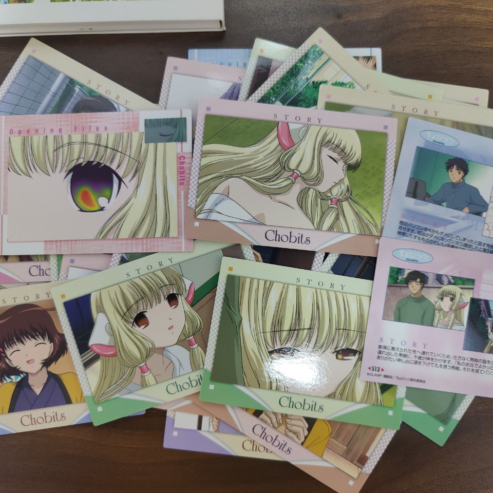 【丸子】chobist 人形电脑天使心TV收藏卡