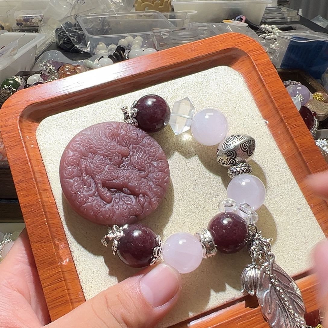水晶未镶嵌手链水晶手链