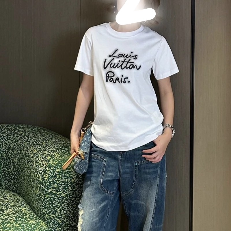 未使用 LouisVuitton/路易威登 002823 25新款T恤 L码 带礼袋