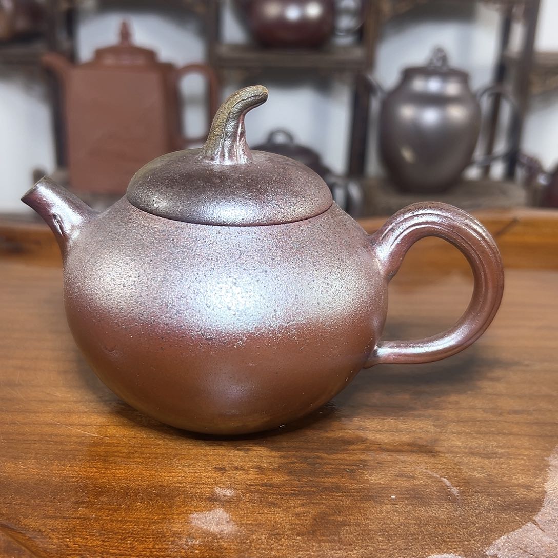 雨***3坭兴陶真柴烧，非电复柴