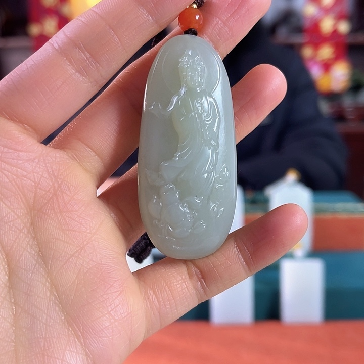 和田玉吊坠未镶嵌