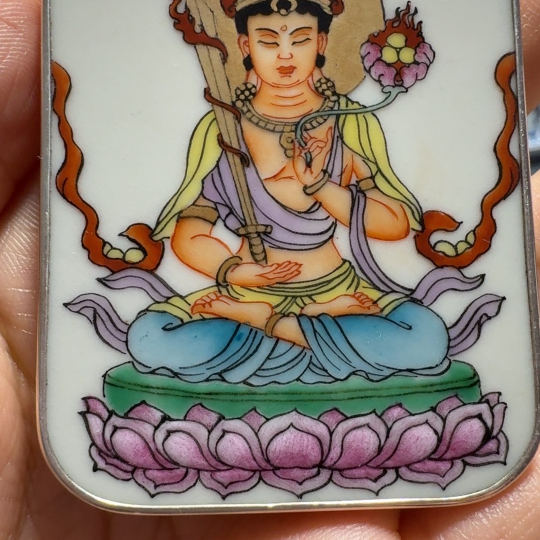 明***风陶摆件精品挂件一个