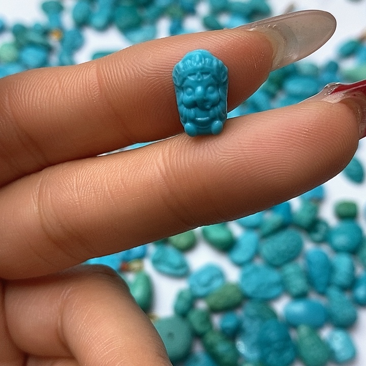 绿松石珠宝奇石未镶嵌