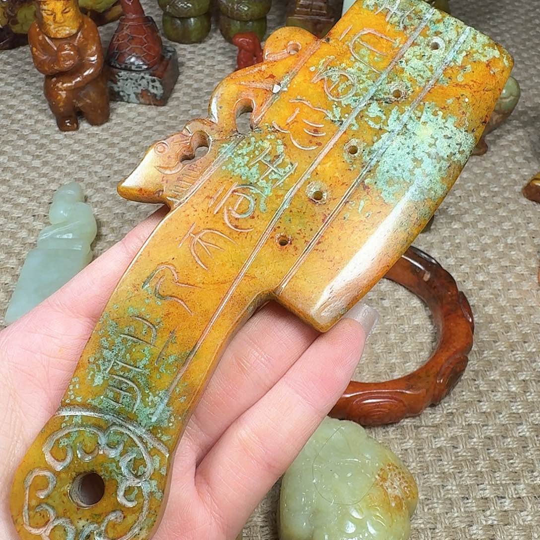 白玉菩提吊坠挂件