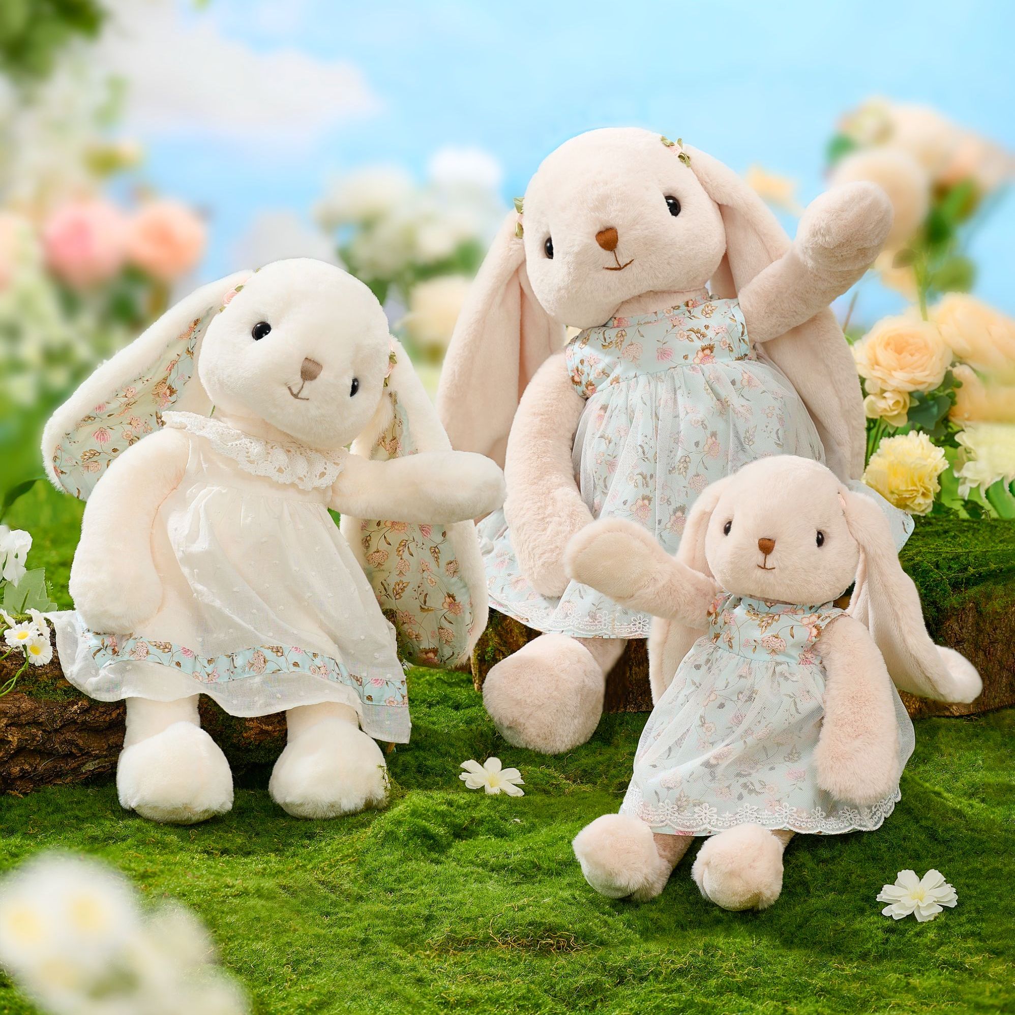 【送礼盒】伽百利/Gabriel兔子毛绒玩具玩偶兔兔正品玩具礼物布娃娃