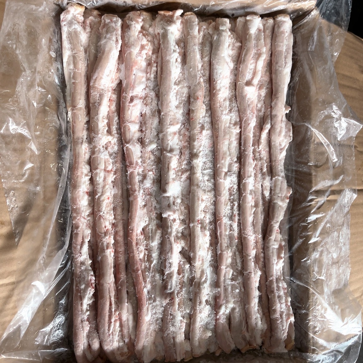 冷冻猪十二指肠（粉肠）无苦肠 清洗干净带箱20斤