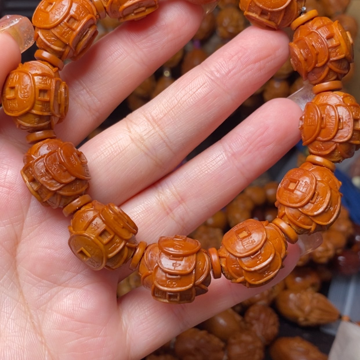 【闪购商品】橄榄核手串/手链橄榄核雕工艺