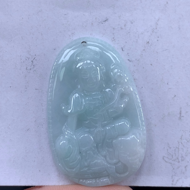 颈饰未镶嵌翡翠普贤
