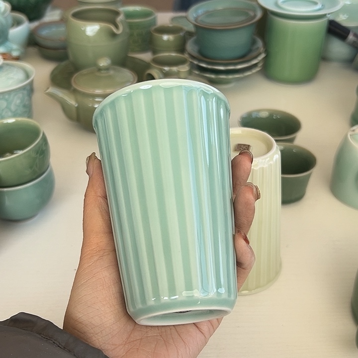 小米茶器龙泉青瓷