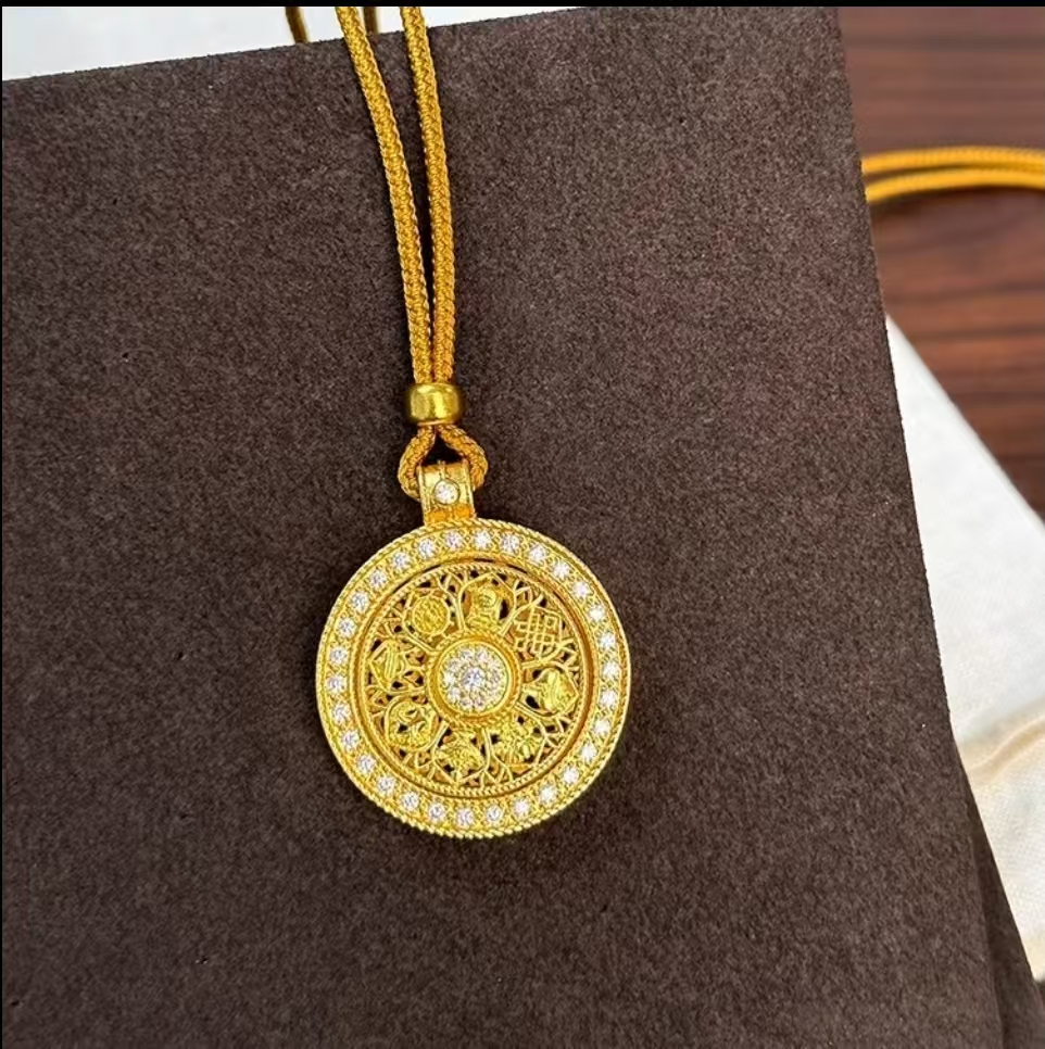 SHIGEFUKU创意家居 八宝罗盘 项链 吊坠饰品DB-H