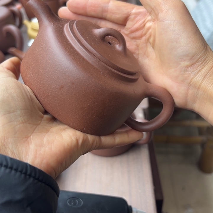 茶壶紫砂紫泥瑕疵不挑260