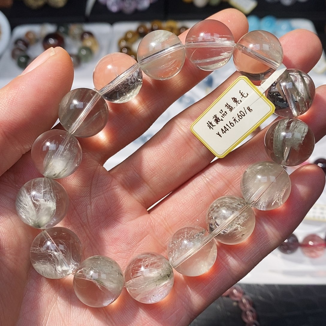 水晶未镶嵌手链手串15.2