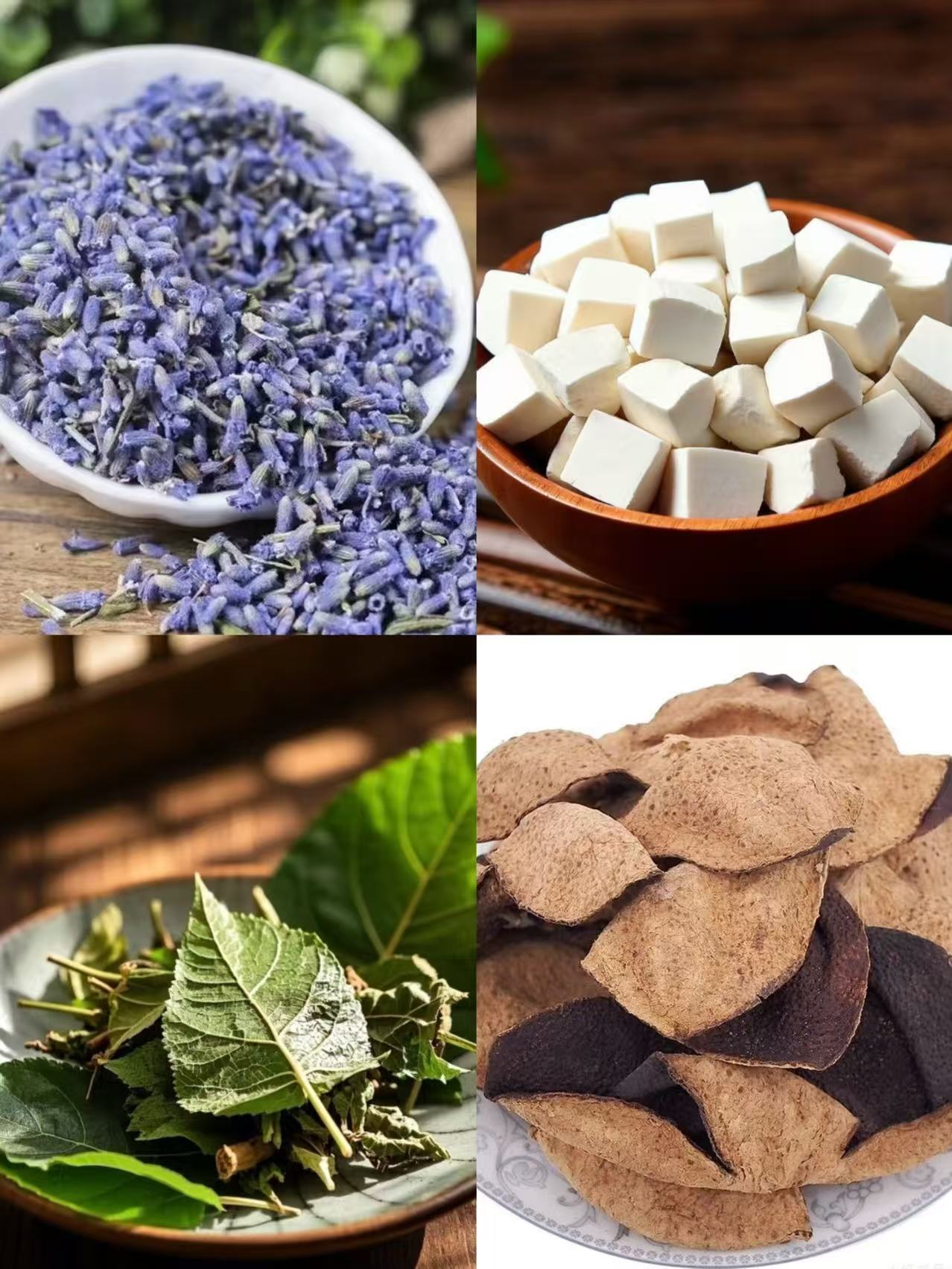 【六姑选品】桑叶 茯苓 陈皮 薰衣草 四种农产品