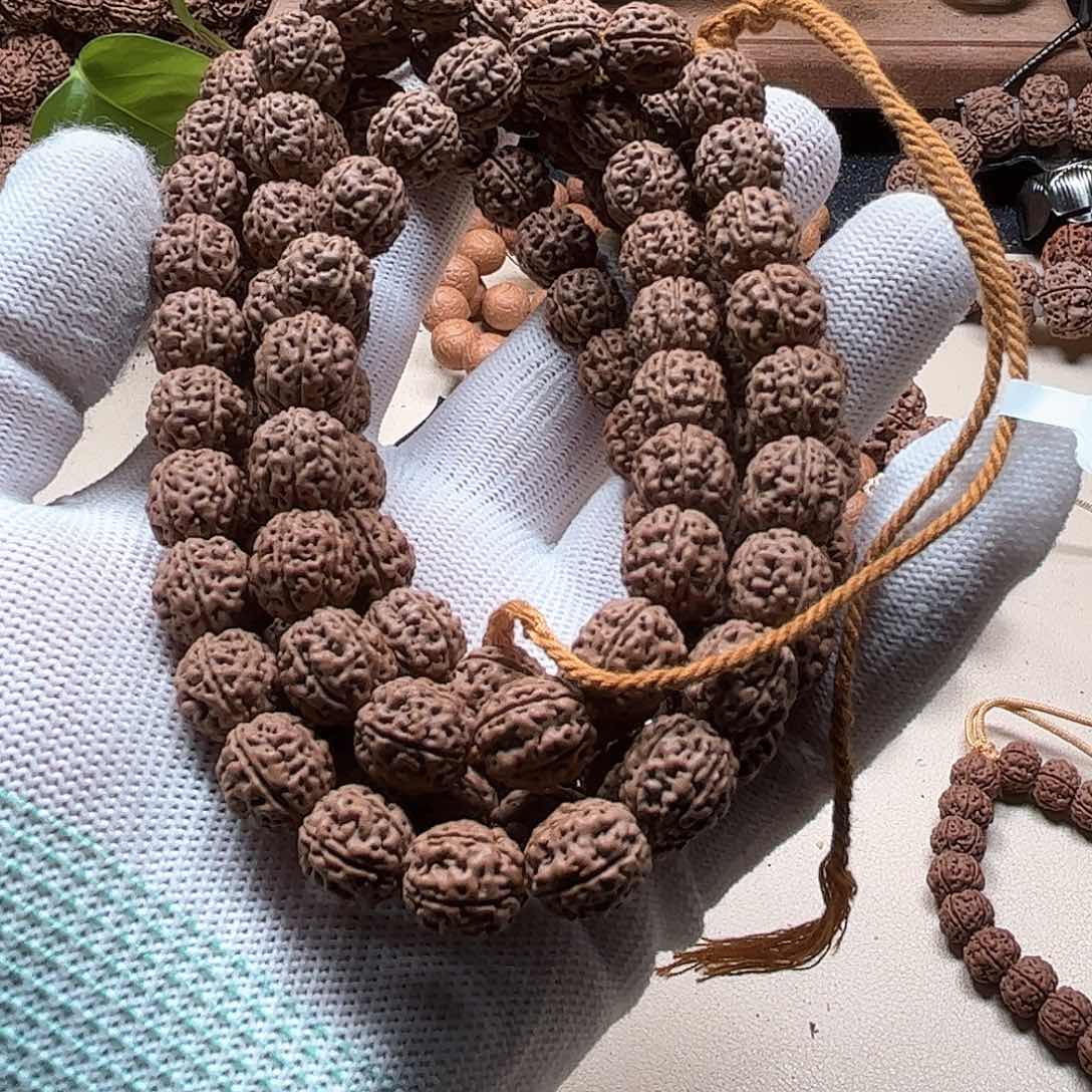 金刚菩提手串路**桃12盘龙王108