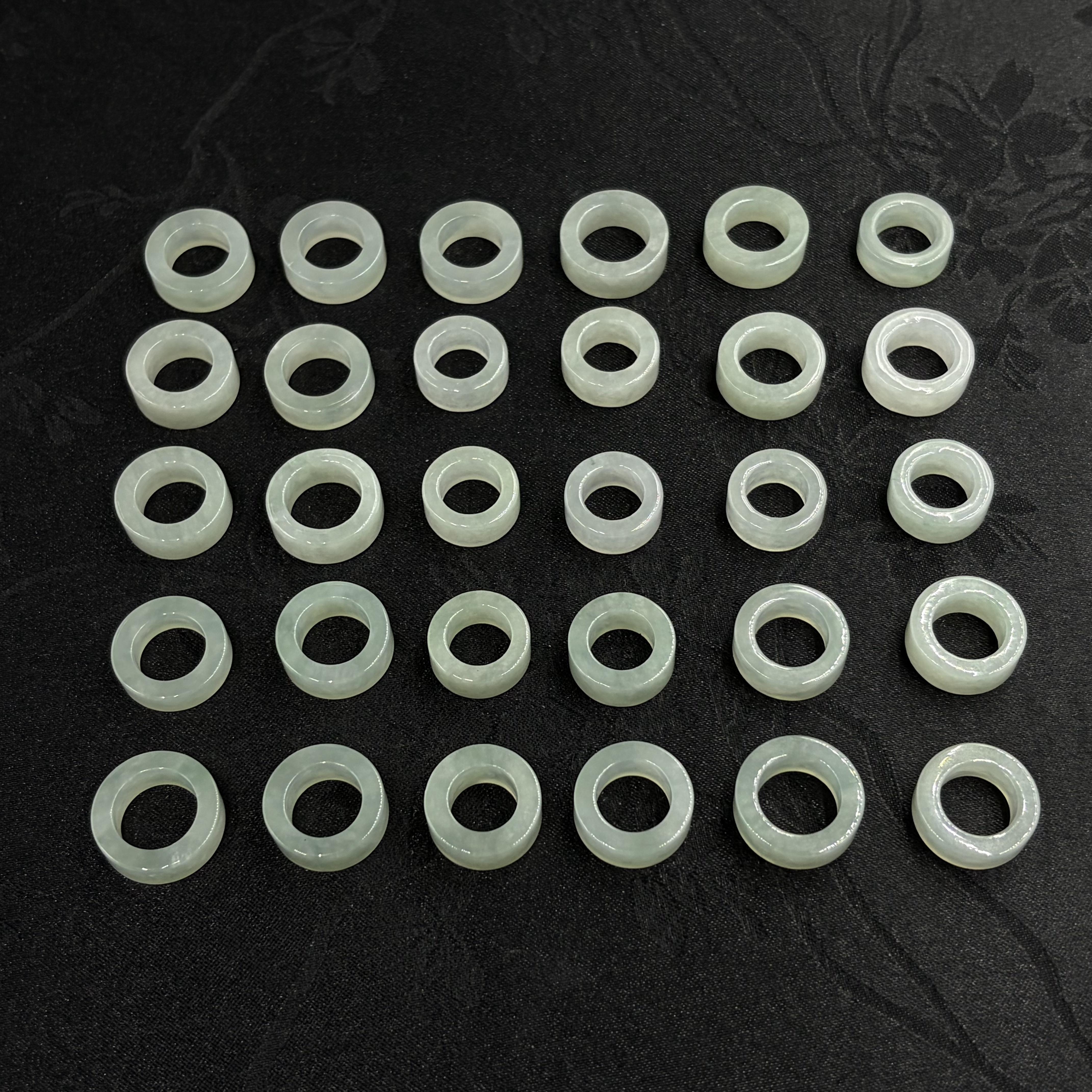 「戴琴珠宝」DQ5632-翡翠跑环配饰（多样性发其一）