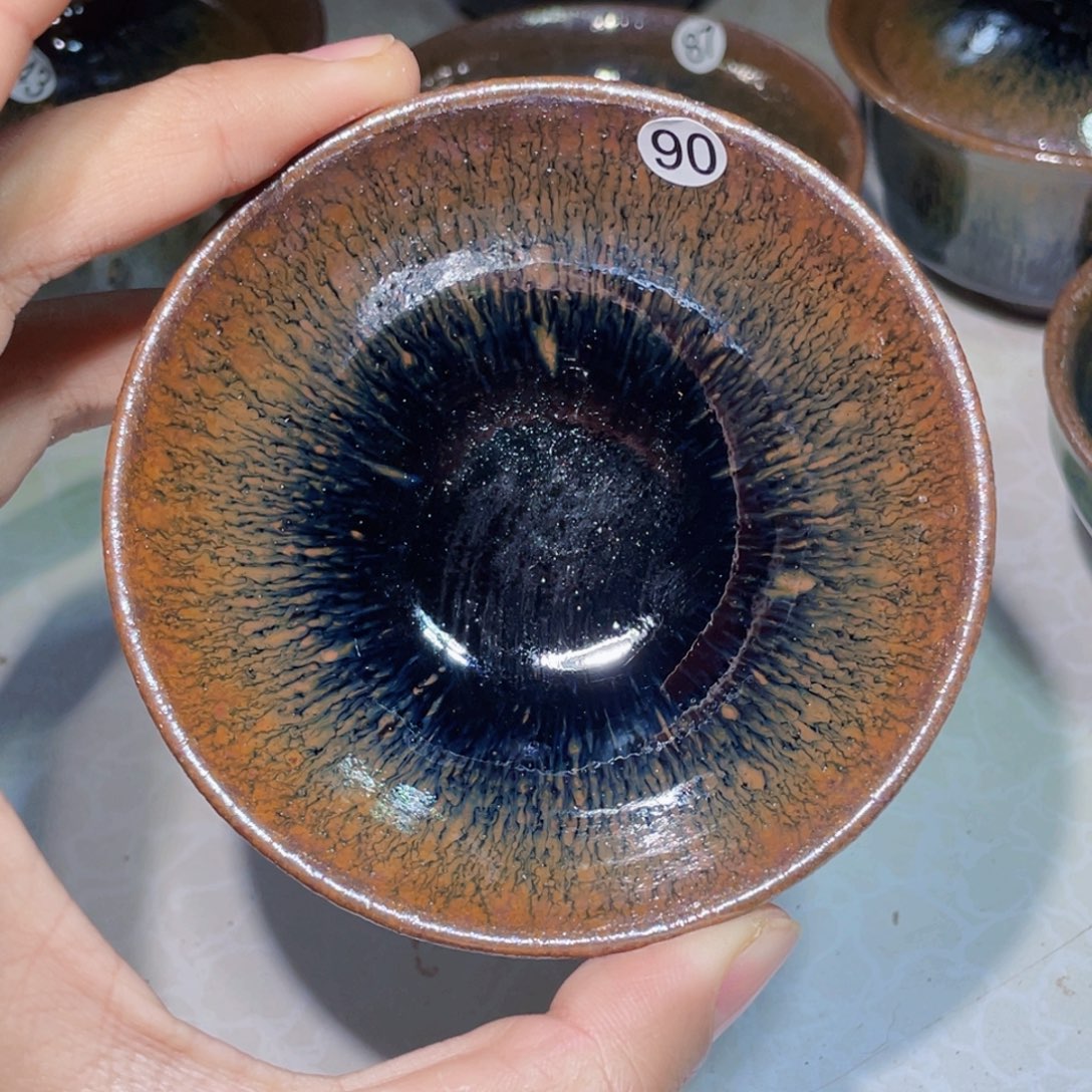 茶盏龙窑柴烧建盏90