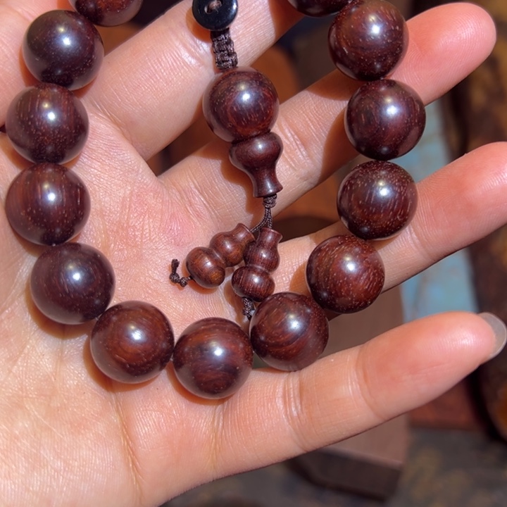 檀香紫檀（小叶紫檀）1.5手串
