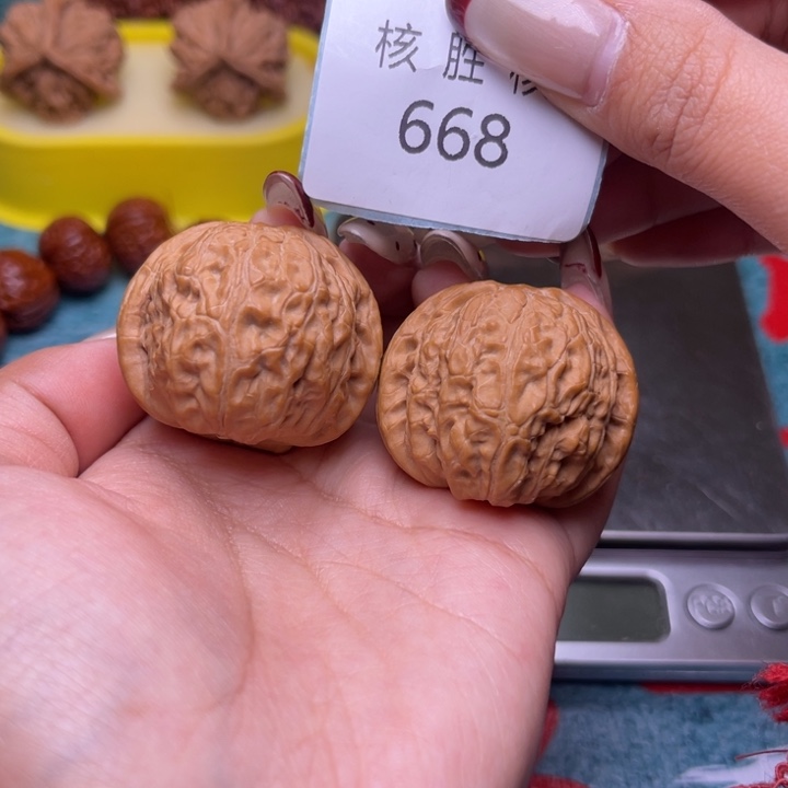 把件文玩核桃乾隆磨35.668