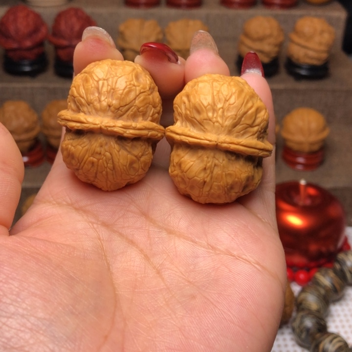 文玩核桃把件33玄武元宝