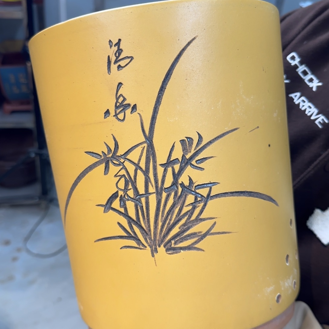 花盆紫砂口径17.22口径