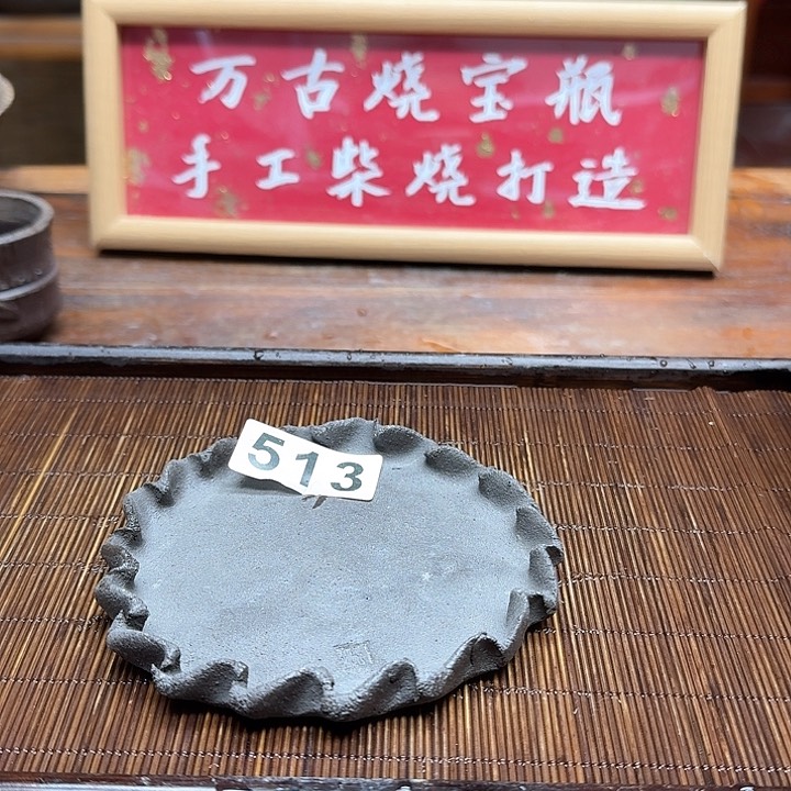 纯手工制作粗陶茶具