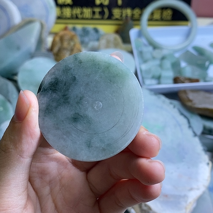 都***炎翡翠裸石纯天然翡翠