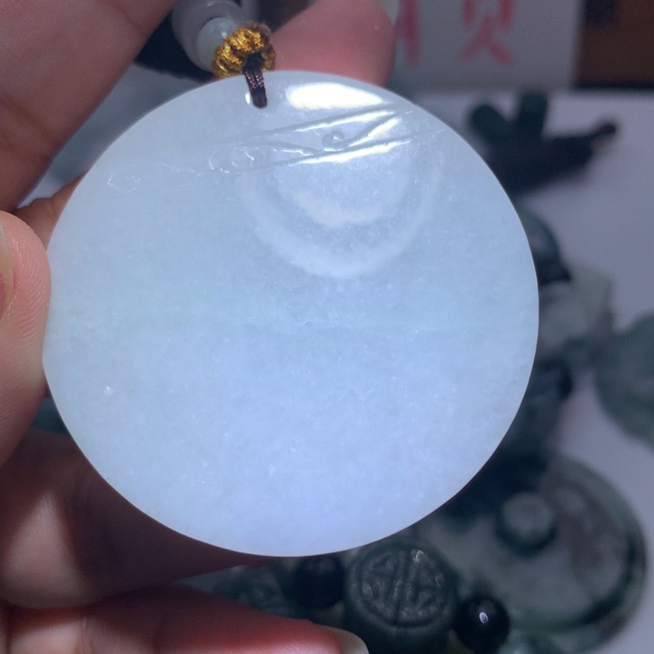 颈饰未镶嵌翡翠保真天然A货翡翠