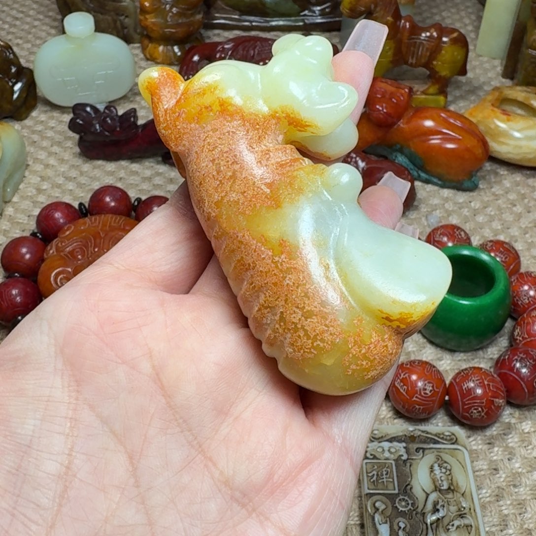 吊坠白玉菩提挂件