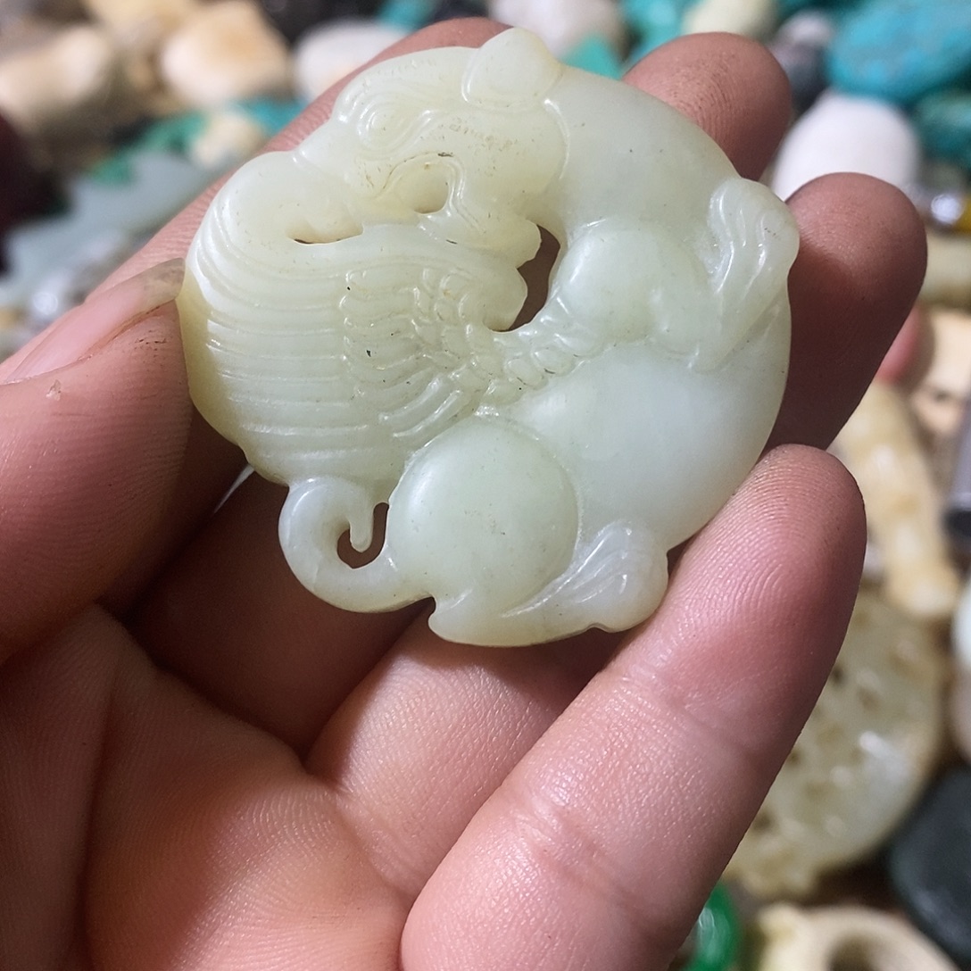 和田玉（糖玉）未镶嵌挂件