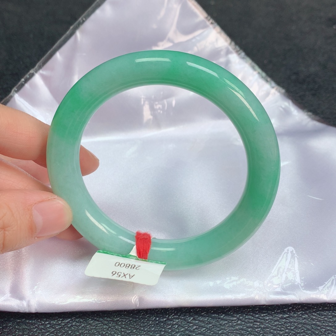 翡翠手镯未镶嵌56➕