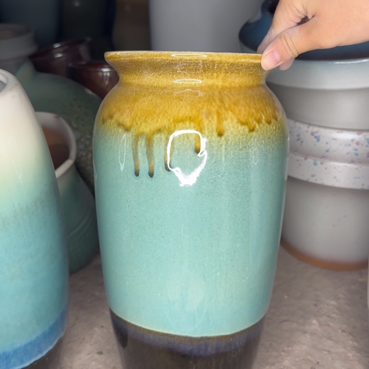 瑕疵花盆处理啦口14高33