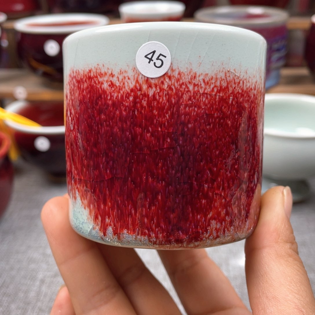 瓷片纯手工制作……微微瑕