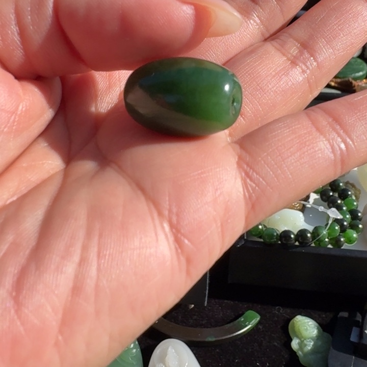 幸***）和田玉未镶嵌颈饰荣浩