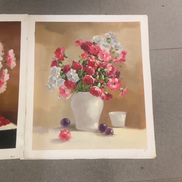 仲***雨油画油画作品入选5060