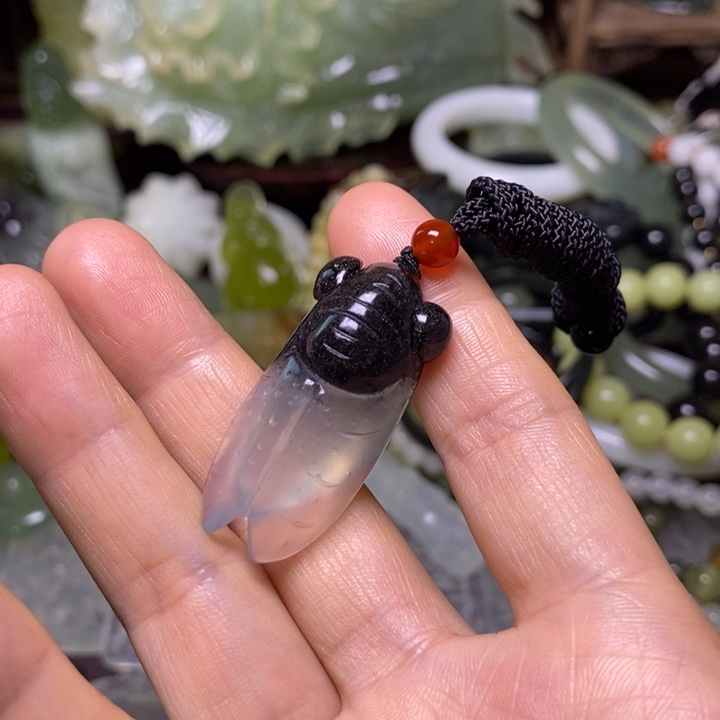 岫玉未镶嵌岫玉挂件