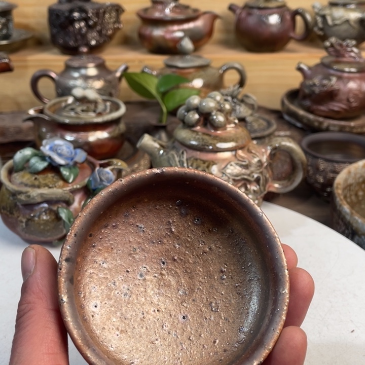 杯柴烧手工制作工艺