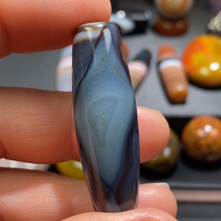 玛瑙/玉髓未镶嵌挂件