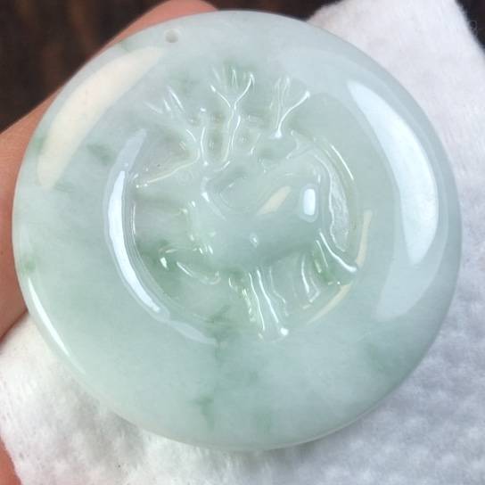 翡翠未镶嵌颈饰缅甸A货，每天下午1点半开播