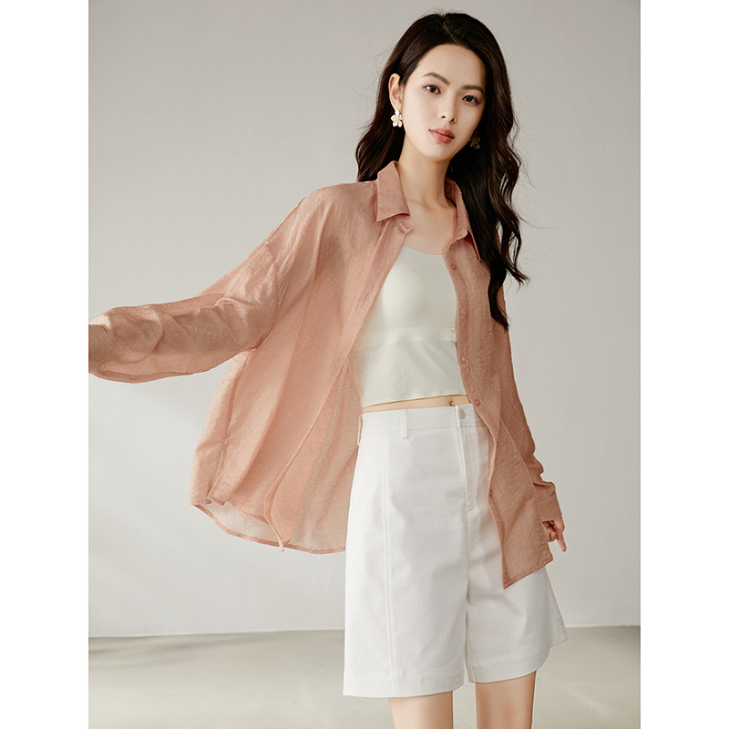 【断码清仓】2025上衣衬衫女25021437