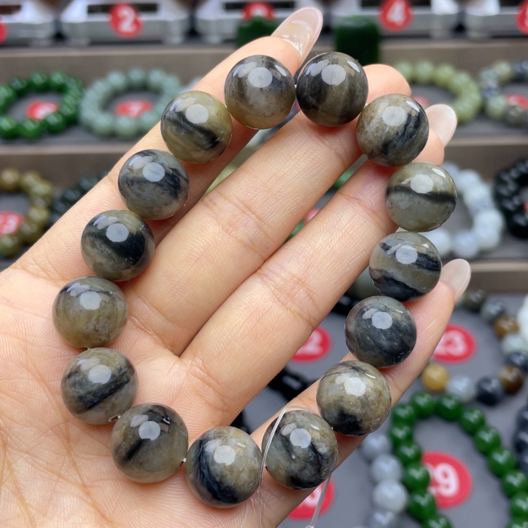 未镶嵌手串和田玉