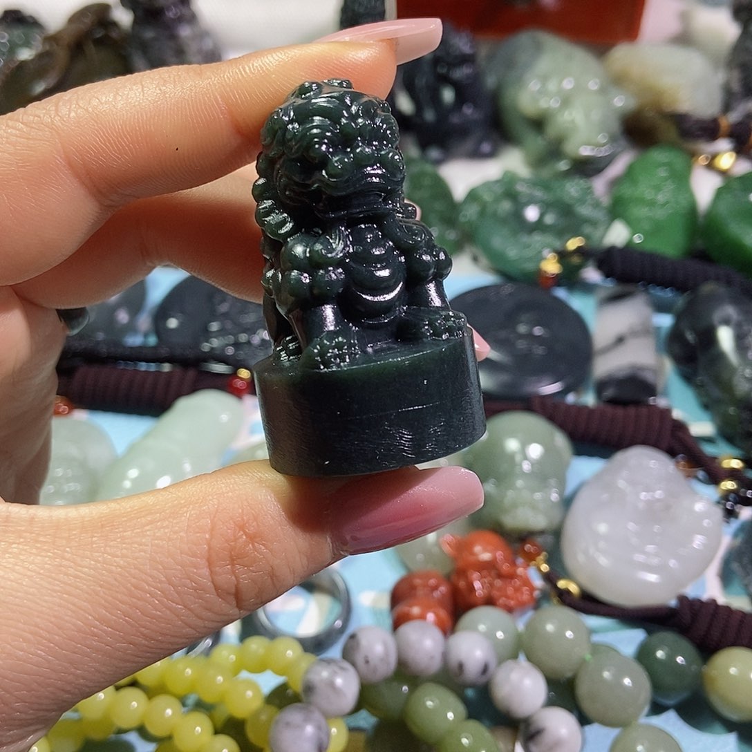 和田玉珠宝半成品未镶嵌