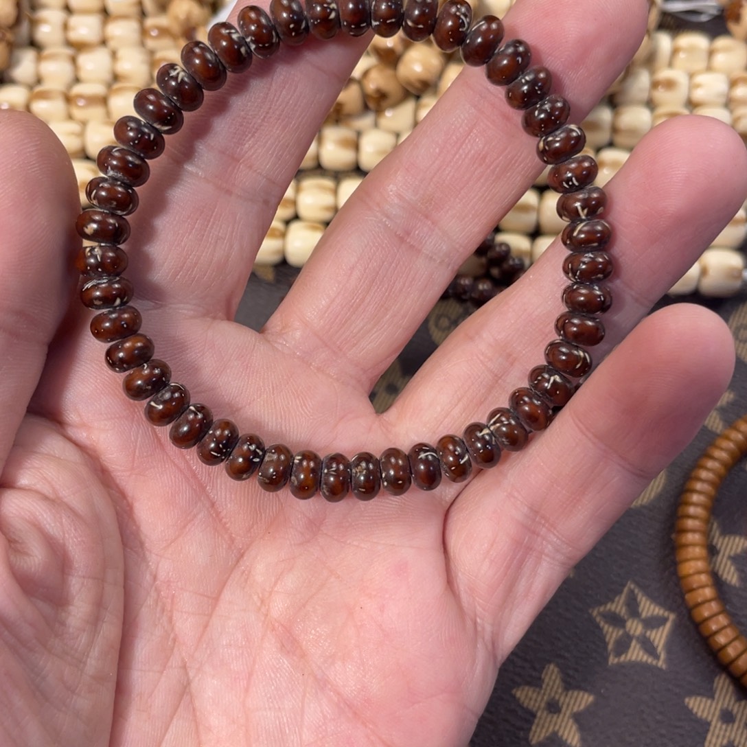 紫金鼠手串7.3纯肉算盘