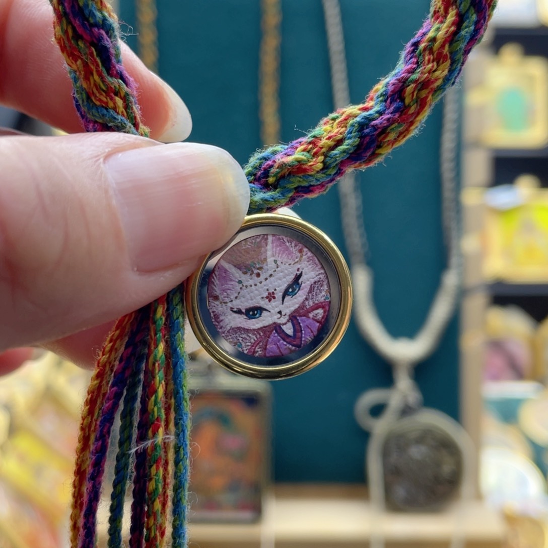 吊坠唐卡的制作方法与技巧