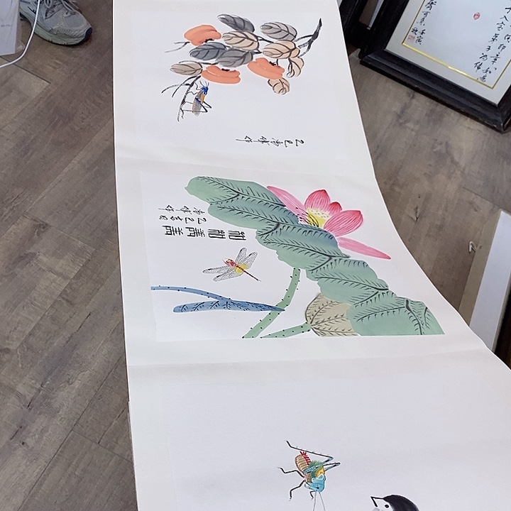国画冯伟老师手绘国画作品音浩