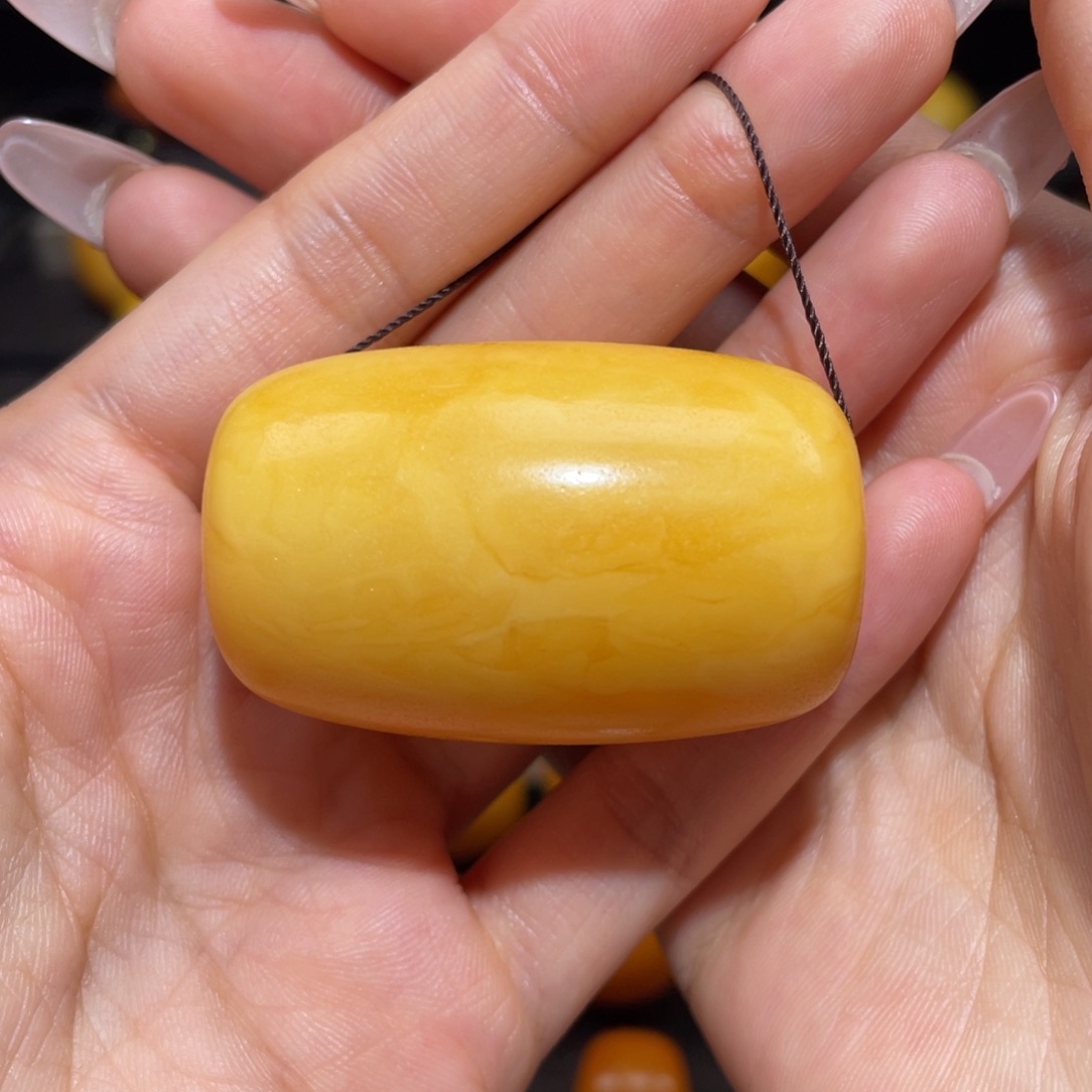 【闪购商品】蜜蜡裸石未镶嵌桶珠